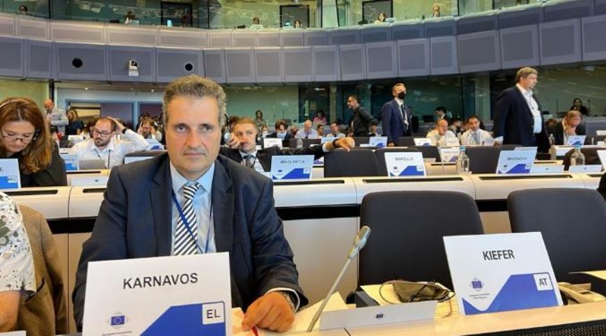 Ο Β΄ Αντιπρόεδρος της ΚΕΔΕ και Δήμαρχος Καλλιθέας Δημήτρης Κάρναβος, εξελέγη επικεφαλής της Ελληνικής Αντιπροσωπείας και Αντιπρόεδρος της Ευρωπαϊκής Επιτροπής των Περιφερειών