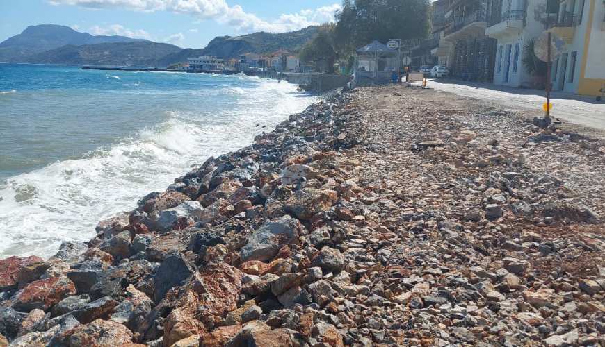 Περιφέρεια Στερεάς Ελλάδας: Ξεκινά έργο προστασίας της παράκτιας ζώνης Πλατάνας Κύμης