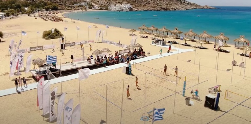 29 Ιουνίου -  2 Ιουλίου: Το Παγκόσμιο Πρωτάθλημα Beach Volley Features «επιστρέφει» στην Ίο